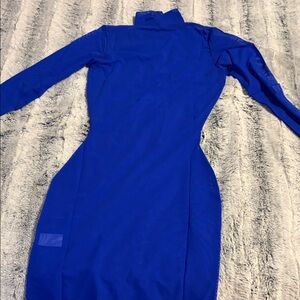 Fashion Nova Royal Blue Swim Coverup